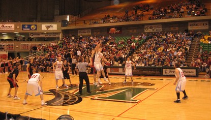 Boys Playing Basketball 